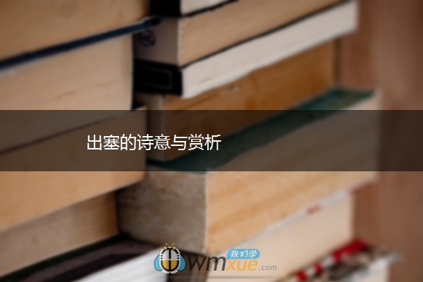 出塞的诗意与赏析