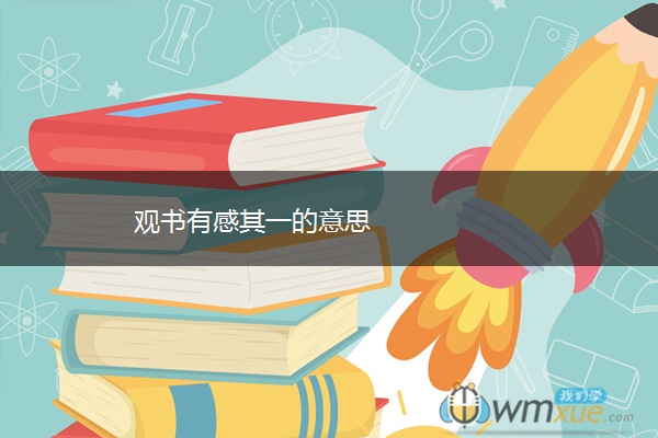 观书有感其一的意思