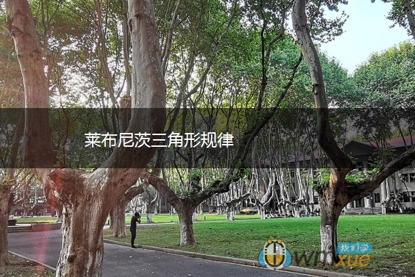 莱布尼茨三角形规律