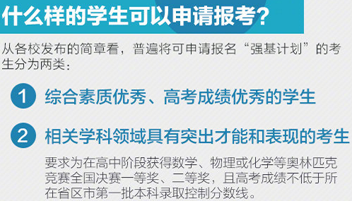 强基计划和自主招生有什么区别