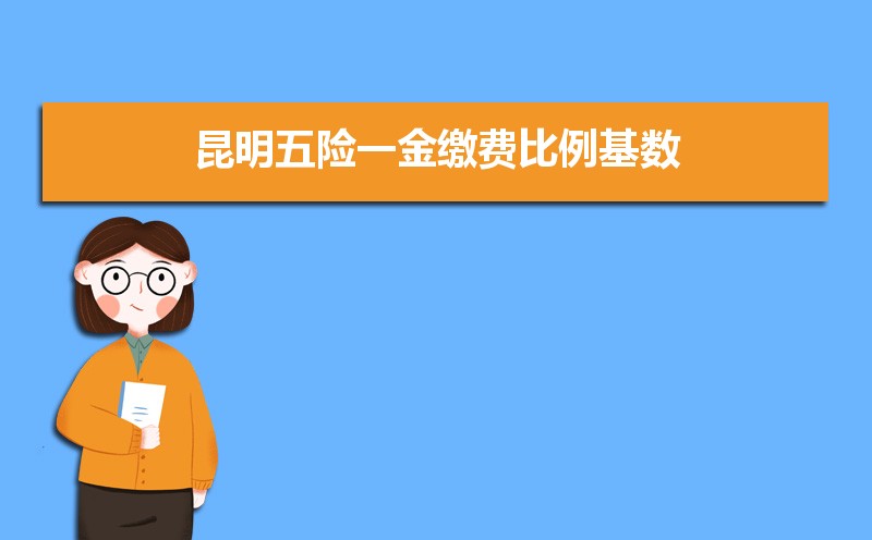 2021年昆明五险一金缴费比例基数标准,个人与公司缴纳比例