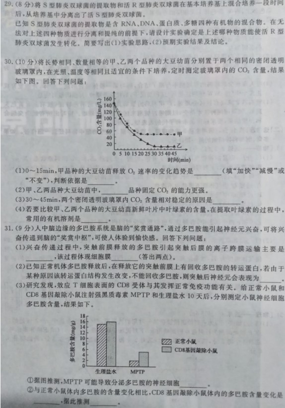 2021全国100所名校卷【含答案】