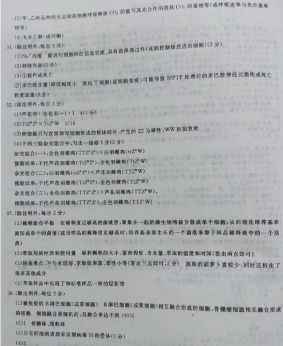 2021全国100所名校卷【含答案】