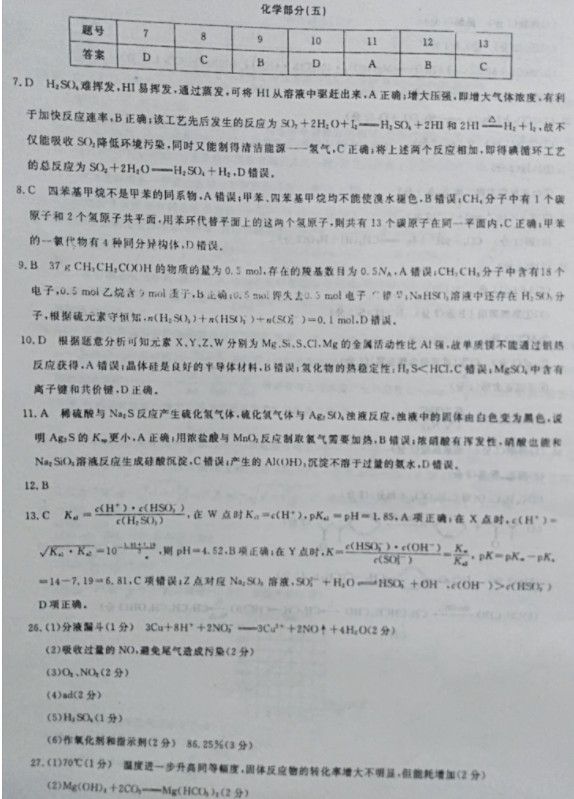 2021全国100所名校卷【含答案】