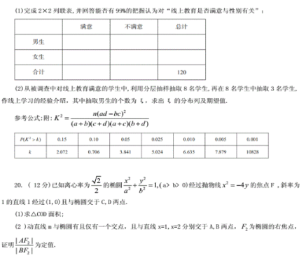 2021年全国高考理科数学预测押题密卷